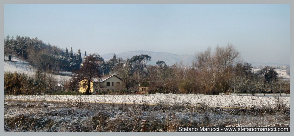 Montevarchi_2009 SnowFall in December - Around the city - Tuscany by Stefano Marucci