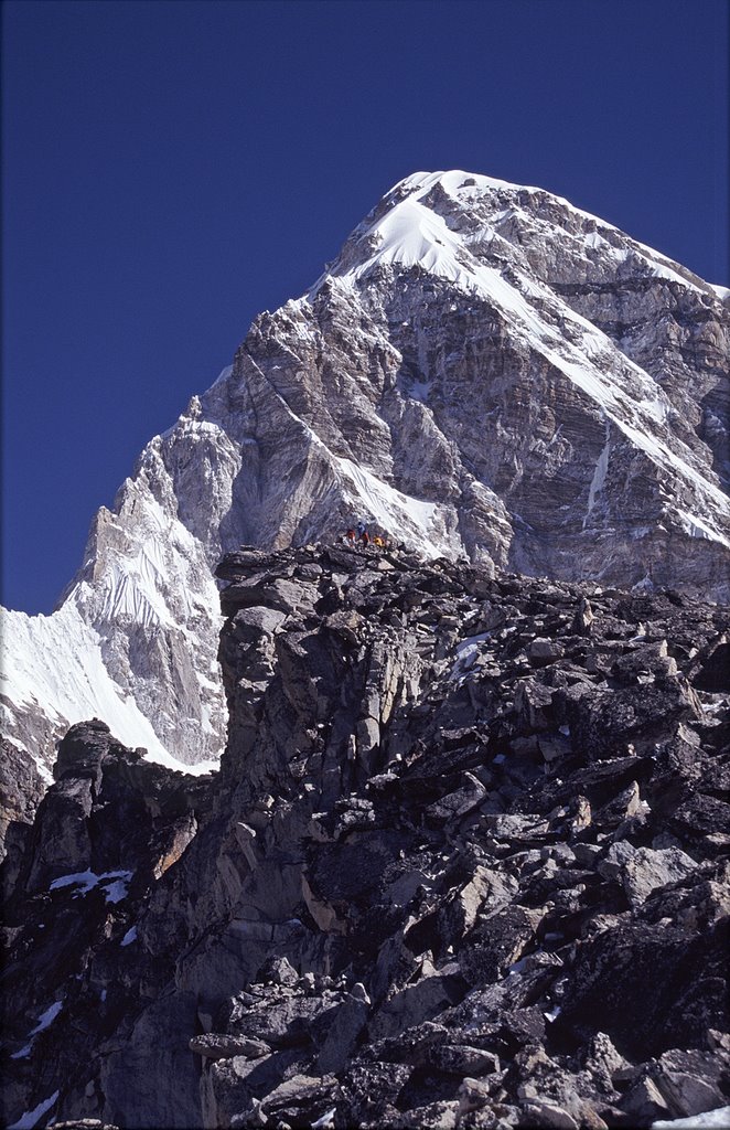 Summit of Kala Pattar with Pumori, Nepal by Juha Rimpiläinen