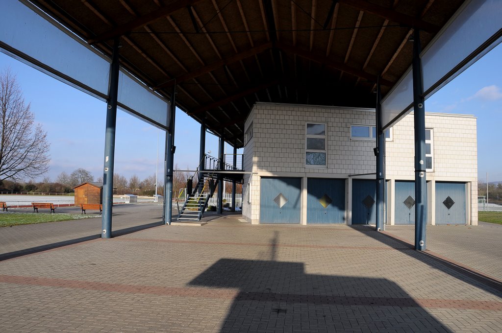 Eingang zum Sportzentrum by Fotogruppe Edingen HDW