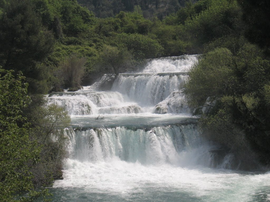 Krka falls, Croatia by spaček