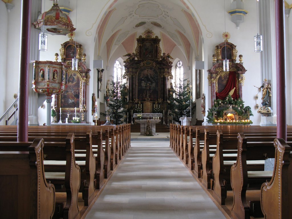 Kirche St. Gallus in Unterschwarzach by Der_Allgaeuer