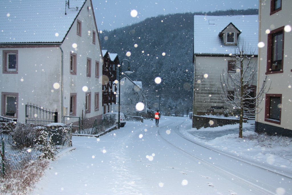 Winter in Hauptstraße by karel(tje)