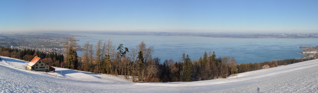 Bodensee-Panorama vom Fünfländerblick by Peter Schaub