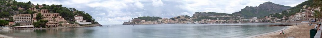 Porto Sollèr - Panorama nach Westen by Werner Stoeckel