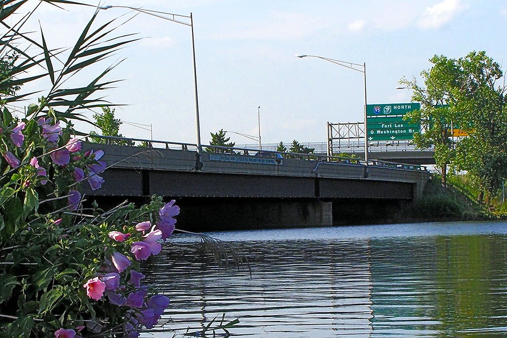 NJ Turnpike Interstate 95 Bridges over the Overpeck Creek, New Jersey by jag9889