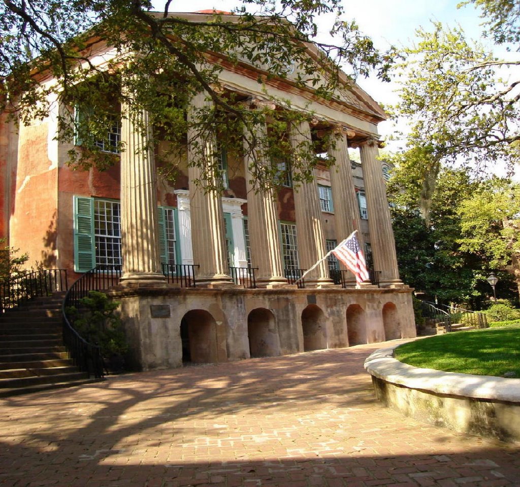 Randolph Hall College of Charleston by Delebrum