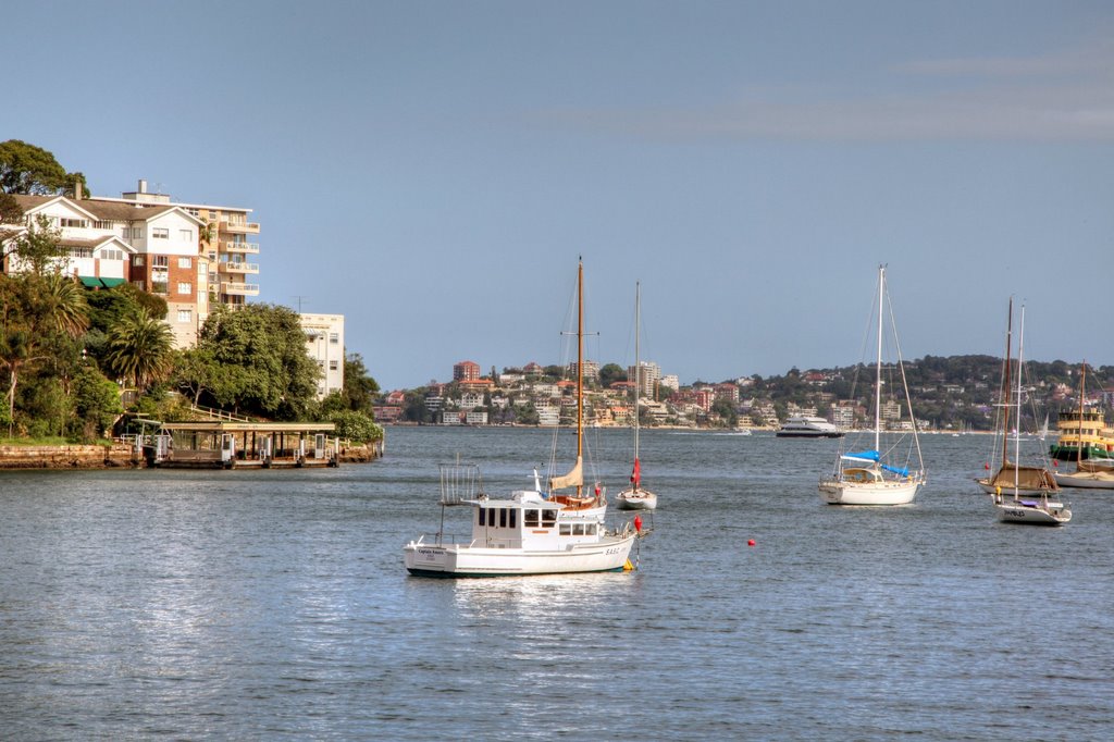 View From Cremorne Reserve To Mosman by northbynorthwest