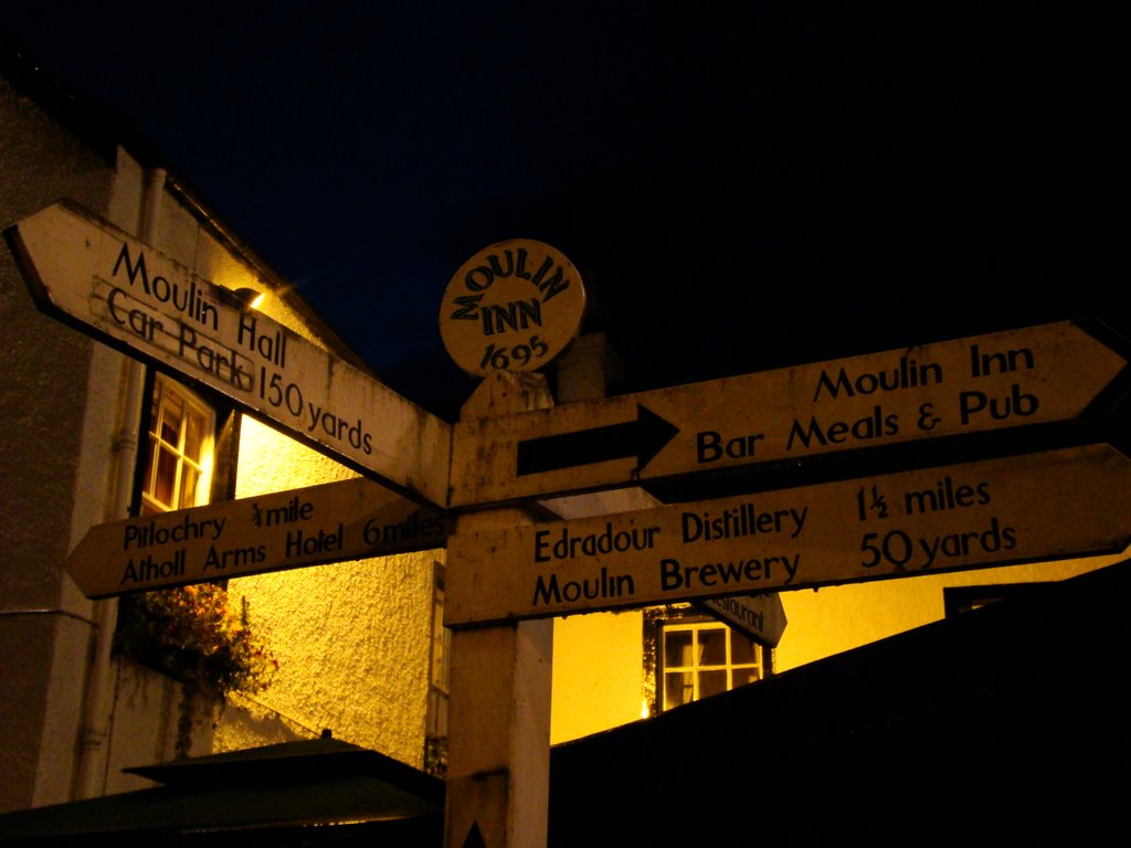 Which direction? Moulin, Scotland by Federica Vandini