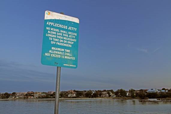 Applecross Jetty Sign by EOS20