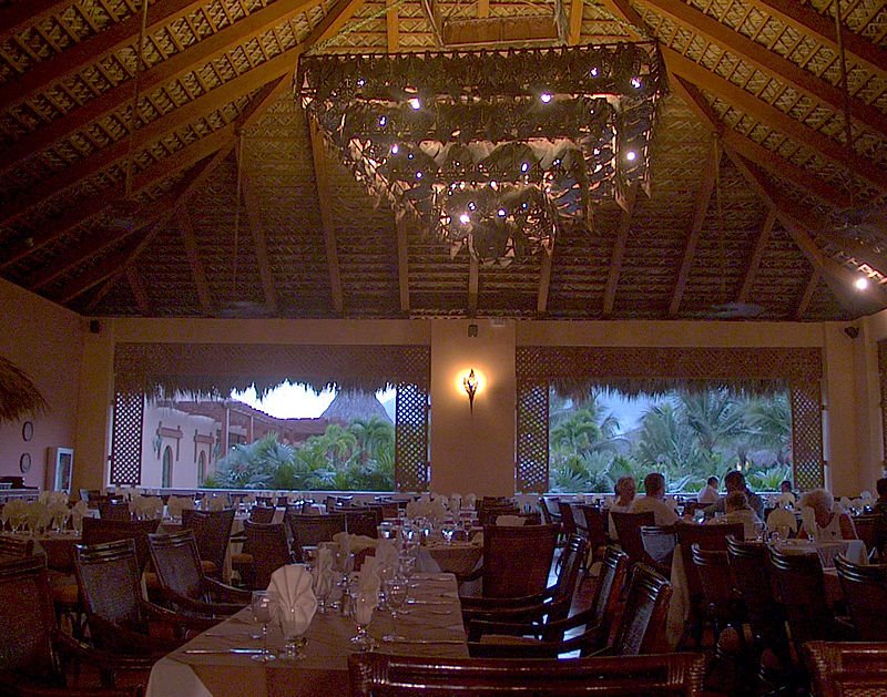 Beautiful dining area, great food by GailCreationsDotCom