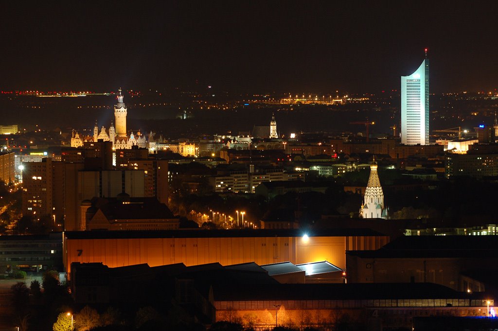 Leipzig Skyline by Holger Vogt