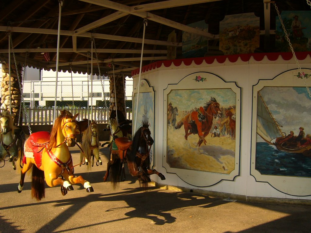 Flying Horse Carousel by DeGanta