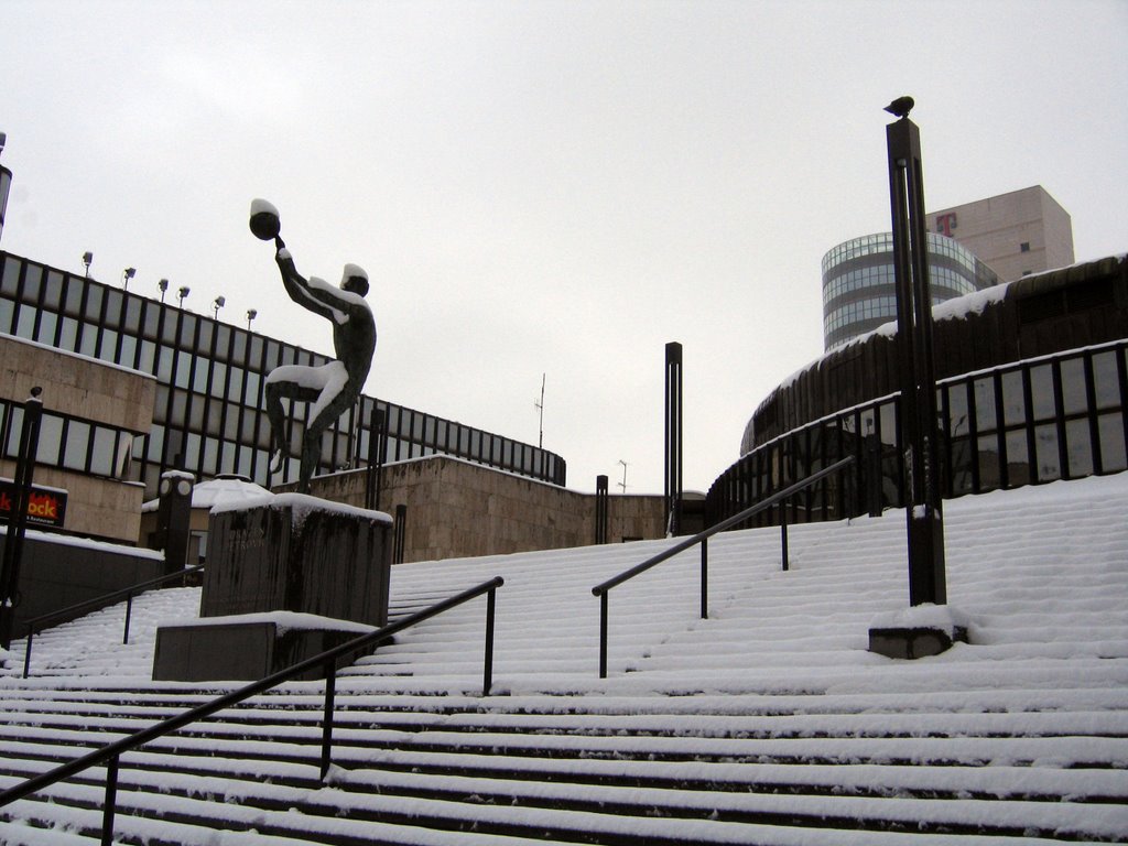 Snow again 7 (Sports Centre 2) by Miroslav Komar