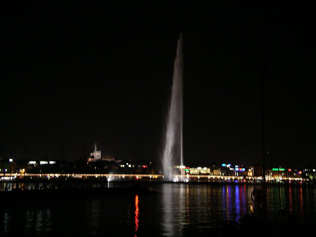 Geneva, The water spray by Fillitsa Karantoni