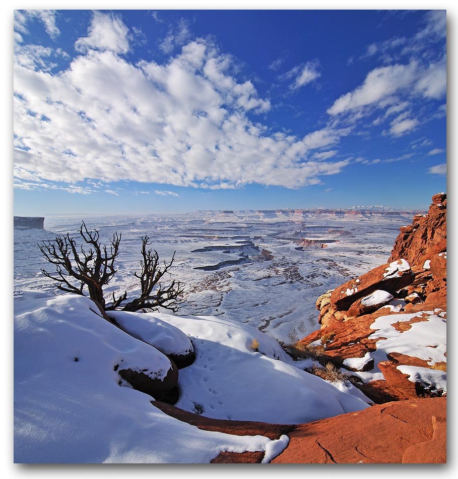 Winter at Green River Overlook by Kevin Mikkelsen