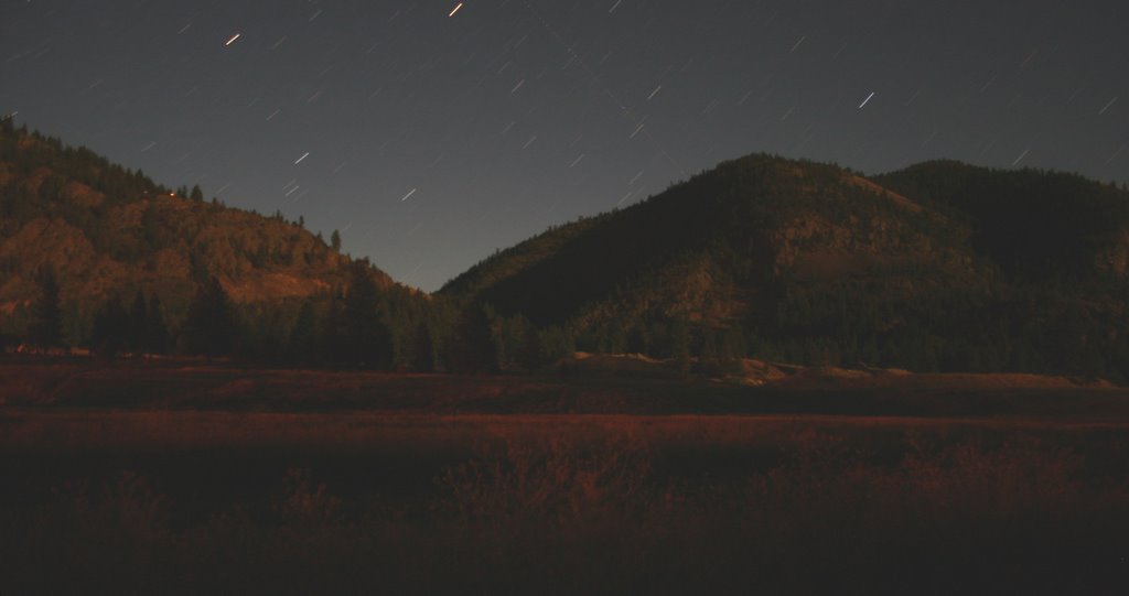 Stars Streak by McLaughlin Creek by Lucas Necessary