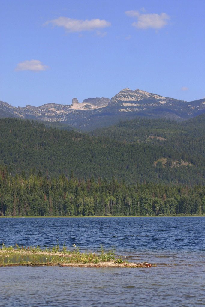 Priest Lake Chimney Rock by deandn