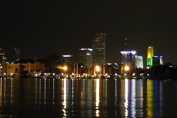 Miami Skyline Nov 2003 by Capor