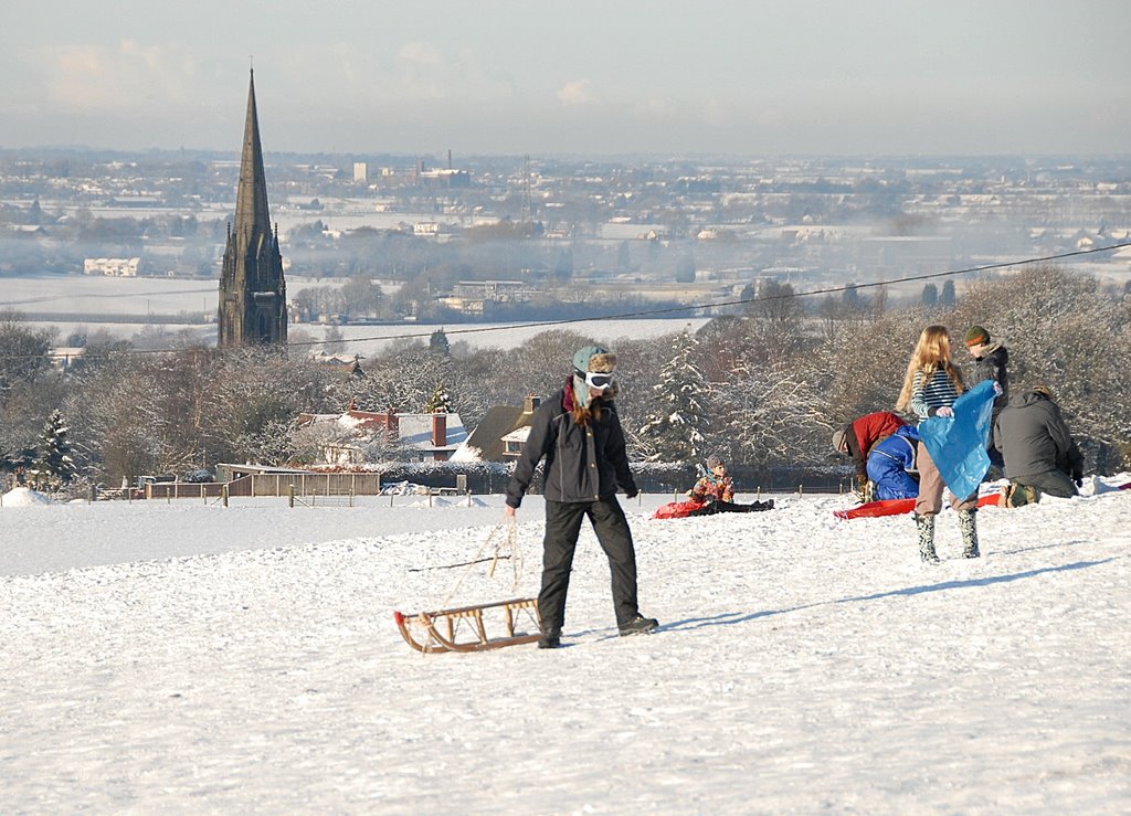 On Parbold Hill 2 by David Humphreys