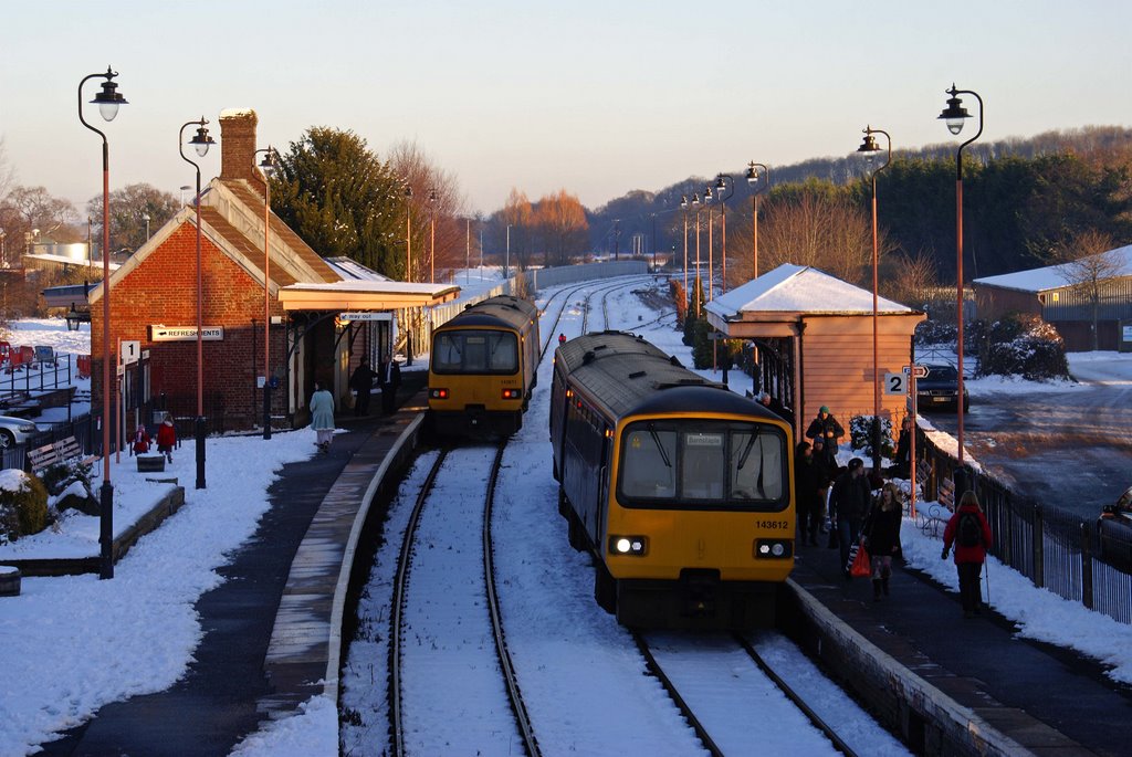 Crediton Railway Station. by andrewhead