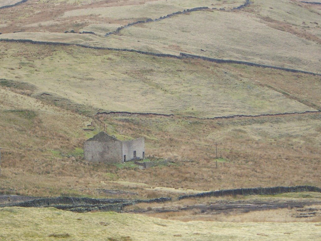 Ruin, nr Pendle Hill, Lancashire by Mat Nichol