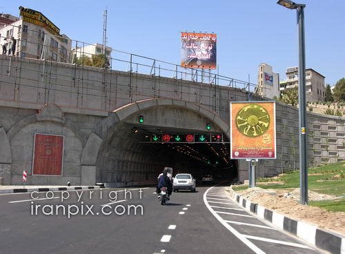 A Tunnel on the Resalat Highway, Tehran, Iran by ramin dehdashti - Ir…