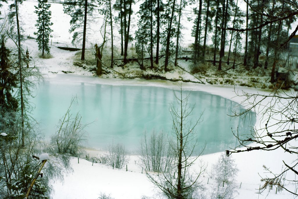 Cold Kettle River in January by John Greaves