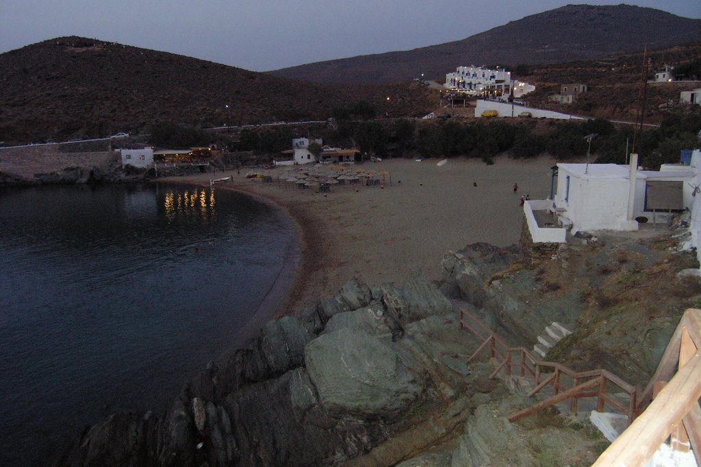 Kolibithra Beach Tinos Greece by apateonas