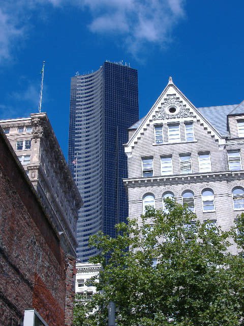 Columbia Center from Pioneer Square by gndrew