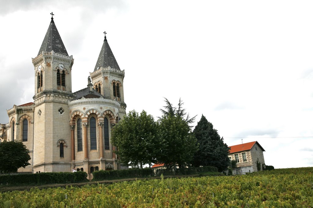 Régnié-Durette Church by milan.svanderlik