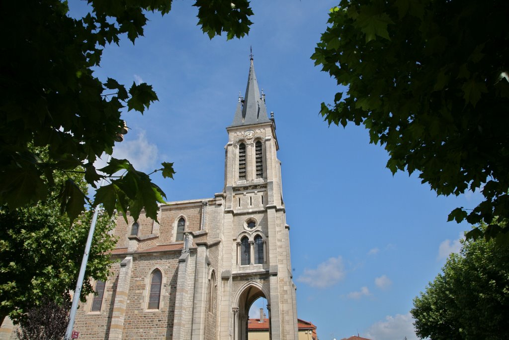 Fleurie Church by milan.svanderlik