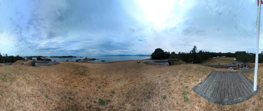 The Lower Battery Emplacement - Fort Rodd Hill - Victoria, BC, Canada by acosta_bill