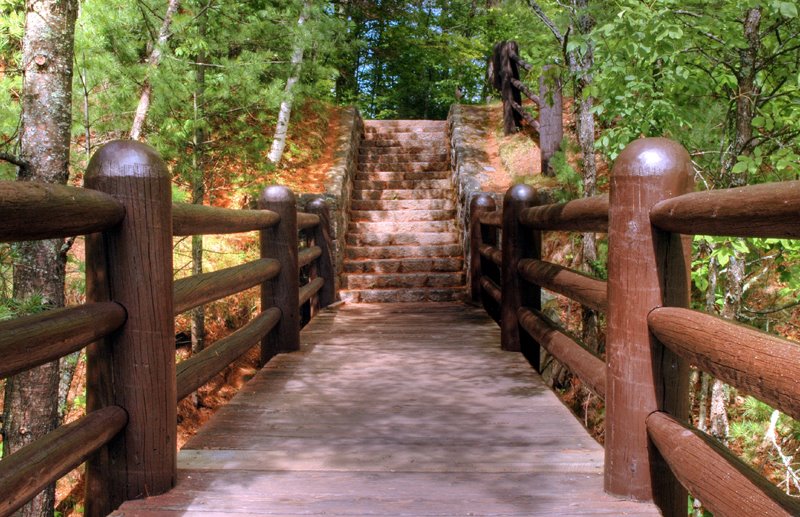 Copper Falls State Park WI by Douglas Feltman