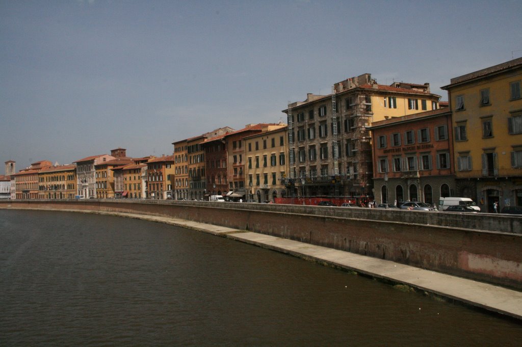 Blick von Ponte di Mezzo by N.Herzog