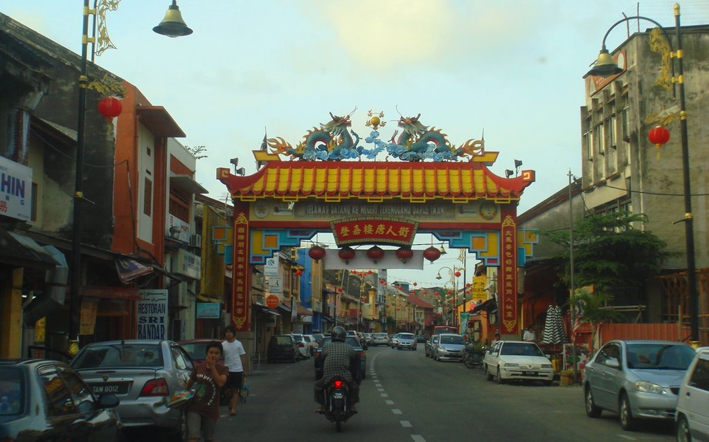 Kg. Cina gateway & streescape @ Kuala Terengganu by A Syaharuddin K