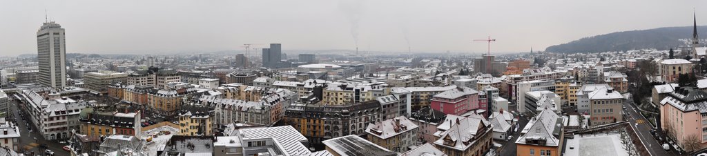 Panorama of a Snowy Oerlikon by biggerben