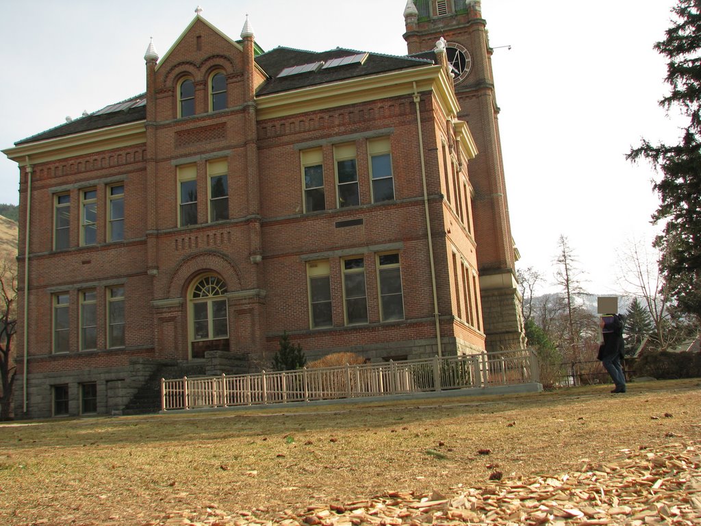 The University Of Montana_University Hall_ by Evilscaught