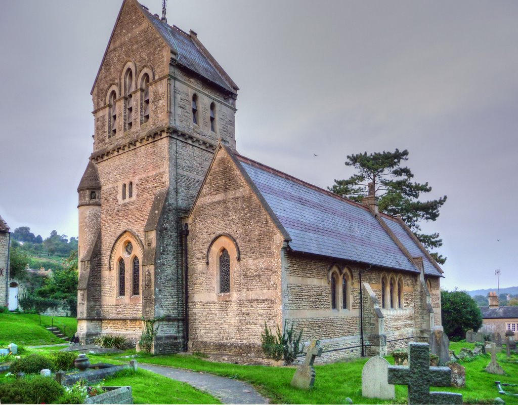 St Michael's Church, Monkton Combe by northbynorthwest