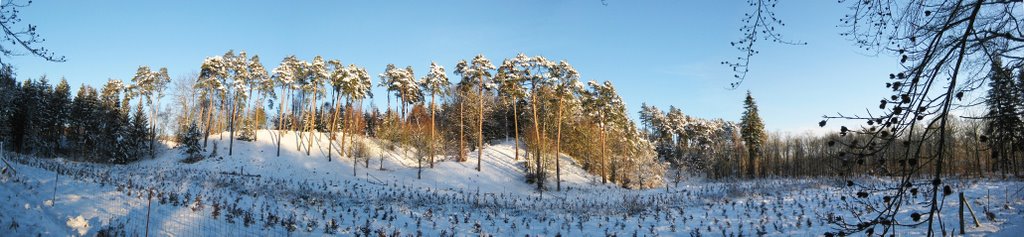 Winter panorama Fjeld, by Per Allan Nielsen by Per Allan Nielsen