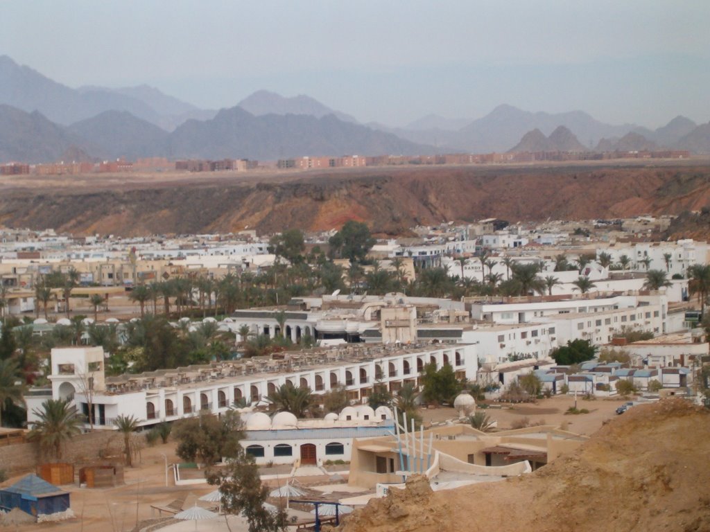 View of "old" Sharm el Sheikh from Albatros hotel by roman_n