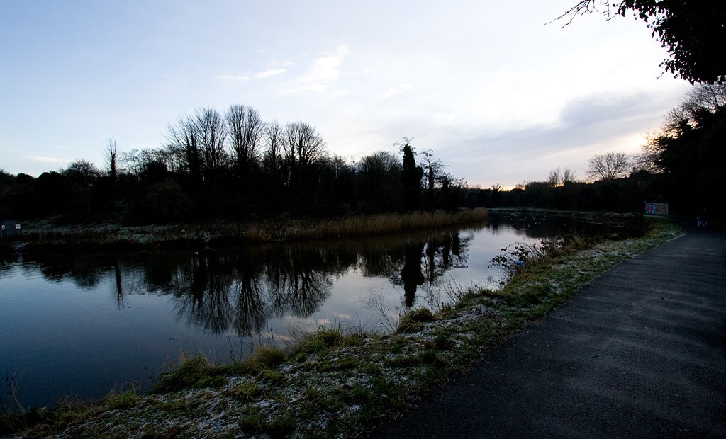 Frosty Lagan with reflections by Billicatons