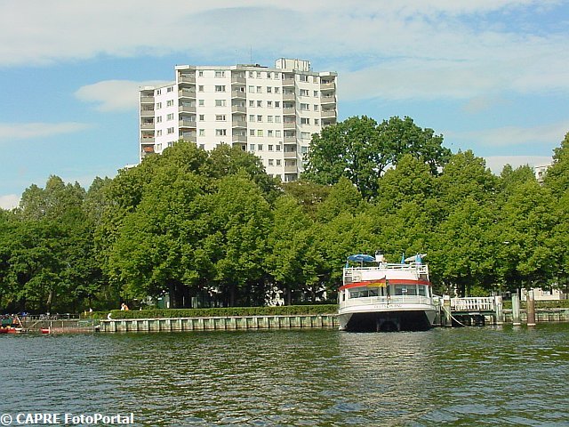 Berlin-Tegel - Fahrgastschiff "Seen-Grotte" vom Wasser aus by Carsten-B-13357