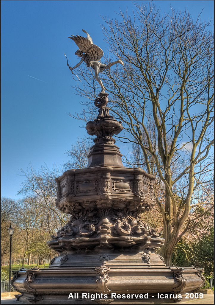 Eros Fountain Sefton Park by ronpimlett