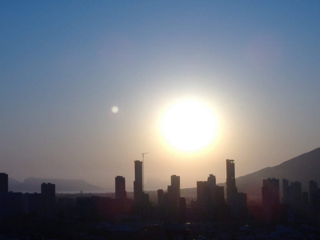 Sunrise 6.23a.m benidorm by steandeb