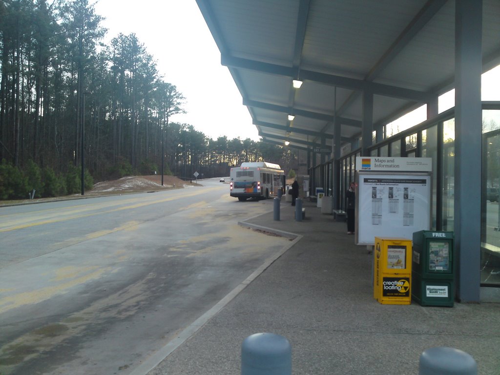 MARTA Park-and-Ride at Windward Pkwy by vvb