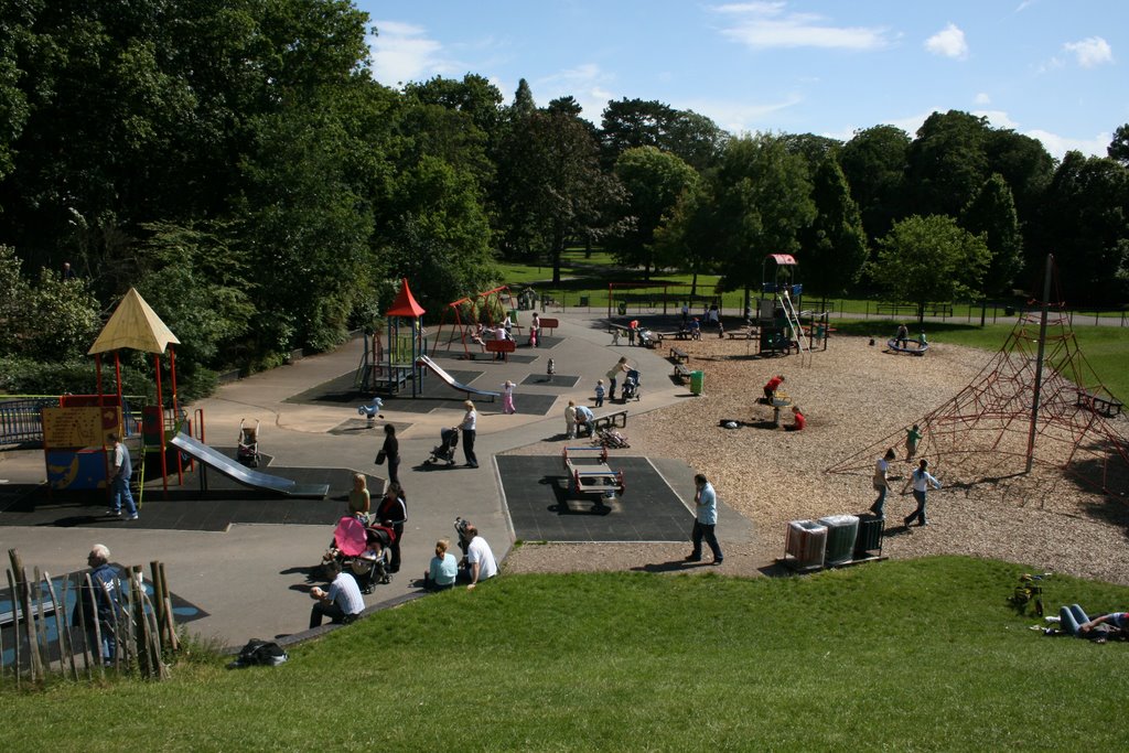 Roath Park Lake Playground by richtheo