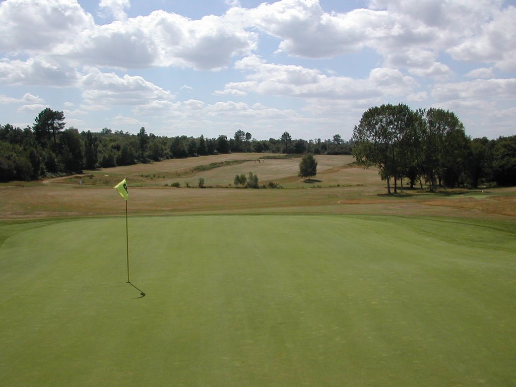 Golf de la Marterie, near St Félix de Reilhac, during the heatwave of 2003. by Mike Stuckey