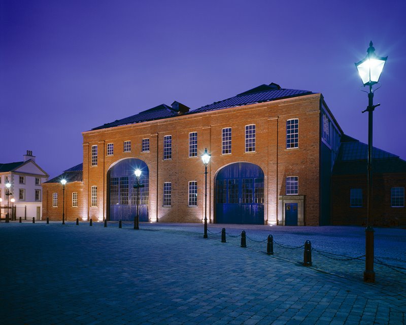 Linthouse building, Scottish maritime museum by stephenhunter5x4photographer