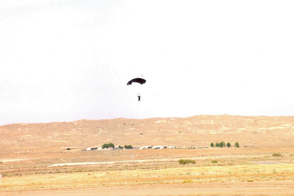 Skydiver at Taft by John McCall