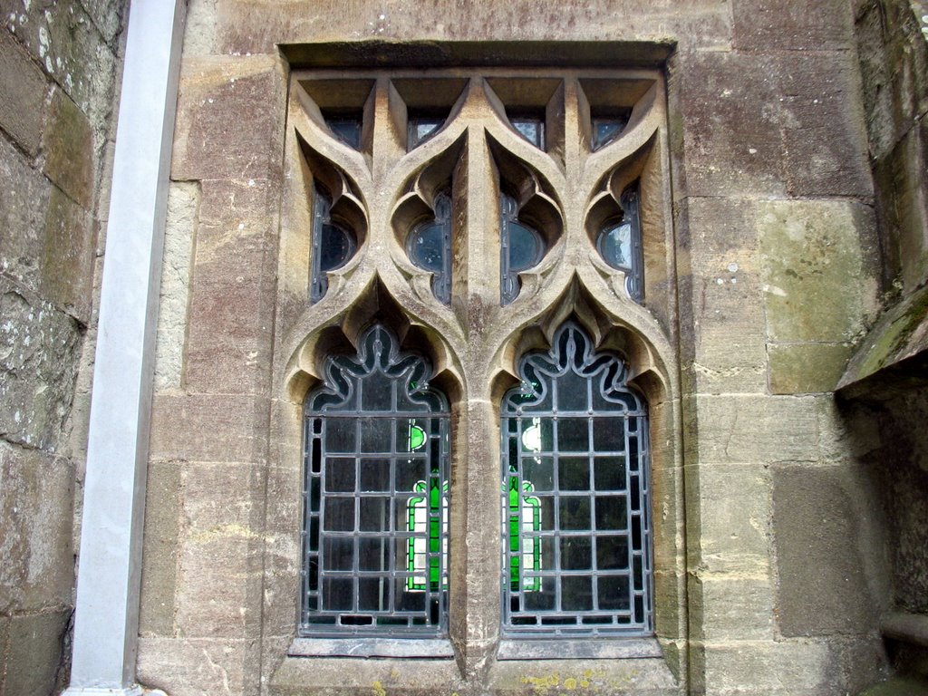 Stained-glass window from church in Hailsham by Chris10 ©